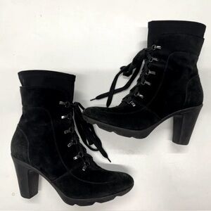 Aquatalia Black Ankle Boots
